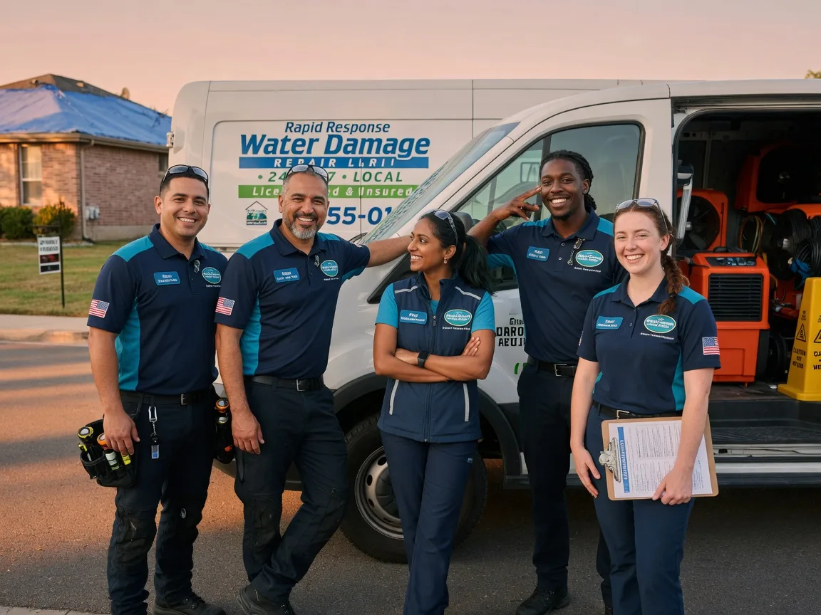 Water Damage Restoration company in Ingram, TX