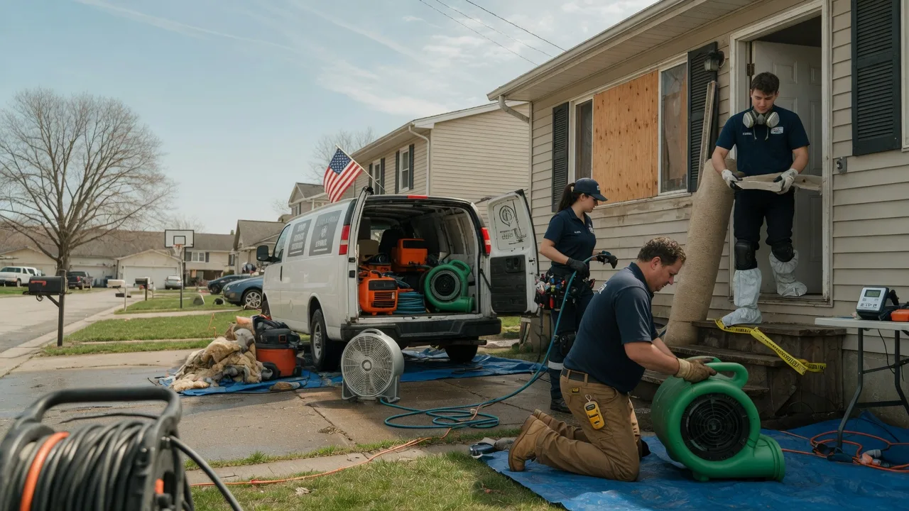 Water Damage Restoration in Ingram, TX near me